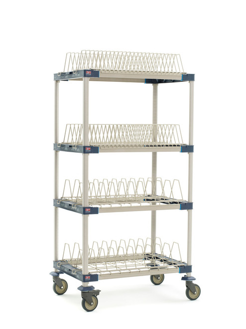 Metro MAX4-PR36VX4 Metromax 4 Mobile Drying Rack Unit 36"W x 68"H 4-Tier