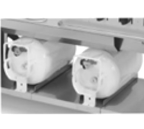 Crown Verity CV-CYL-30H Horizontal Propane Tank