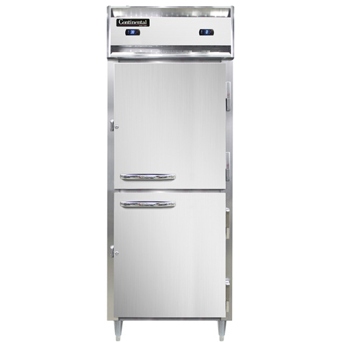 Continental Refrigerator D1RFENSAHD 28.5" W One-Section Solid Door Reach-In Designer Line Refrigerator/Freezer