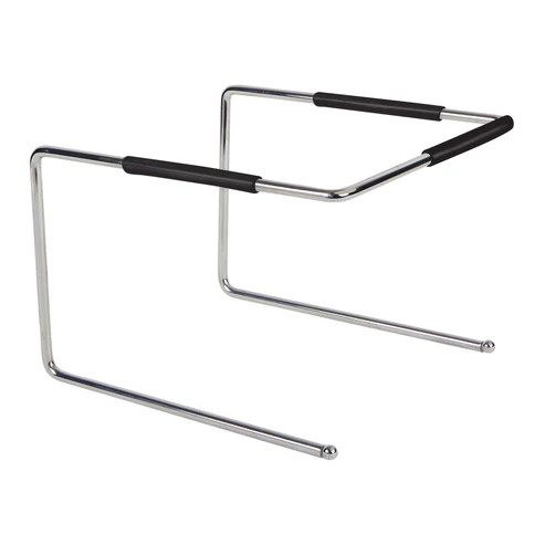 Winco APZT-789 6-1/2"H Chrome-Plated Pizza Pan Stand