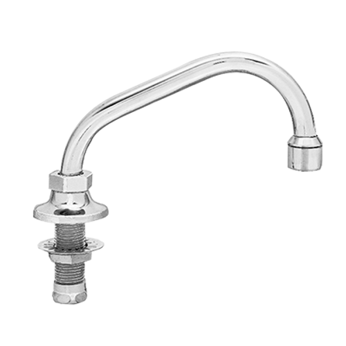 Fisher 45683 10" Stainless Steel Swing Spout Faucet With Single Inlet