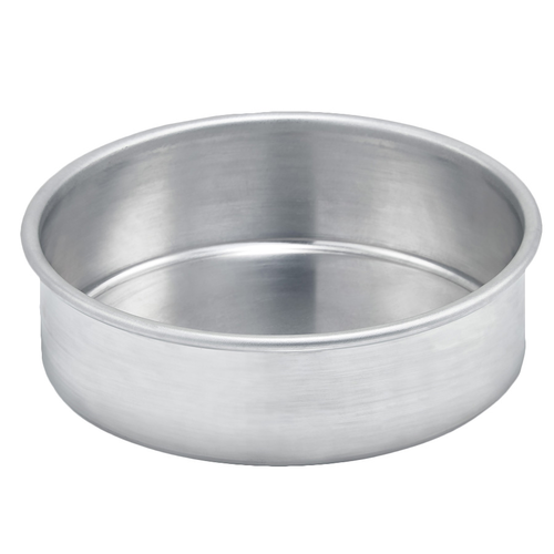 Winco ACP-062 6" x 2" Round Aluminum Layer Cake Pan