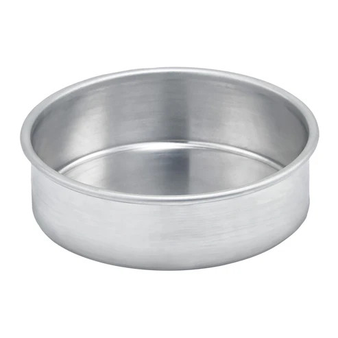 Winco ACP-062 6" x 2" Round Aluminum Layer Cake Pan