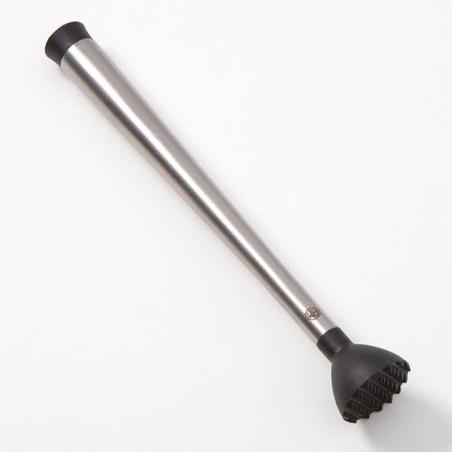 American Metalcraft SM9 9.13" L x 1.38" W x 1.38" H Stainless Steel Cocktail Muddler
