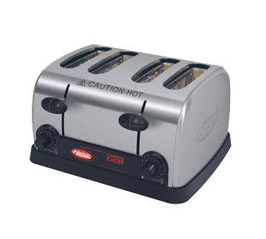 Hatco TPT-120 13.63" W Stainless Steel Individual Manual Controls Pop-Up Toaster - 120 Volts