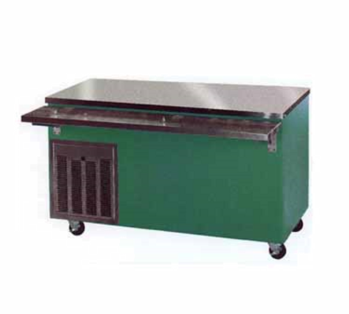 Piper Products R4-HT Stainless Steel Flat Top Reflections Serving Counter Enclosed Base