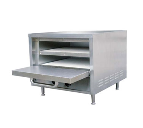 Admiral Craft PO-22 26" W Stainless Steel Double Deck Pizza Oven - 240 Volts