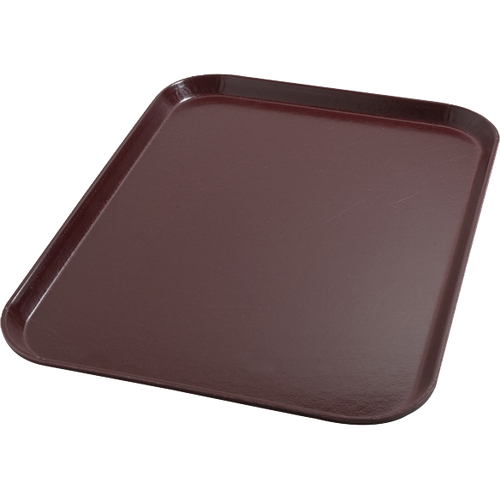 Dinex DX1089M61 15" X 20" Flat Cranberry Tray
