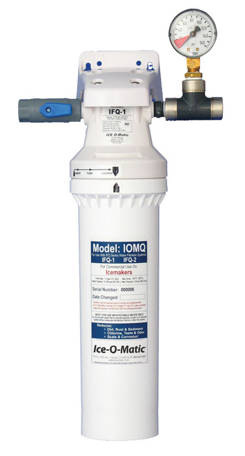 Ice-O-Matic IFQ1 Single Ice Machine Water Filter Cartridge for IFQ1 and IFQ2 - 0.5 Micron