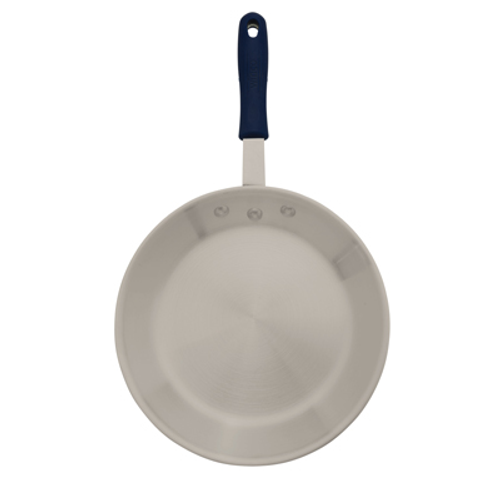 Winco AFPI-10H 10" Stainless Steel and Aluminum Fry Pan