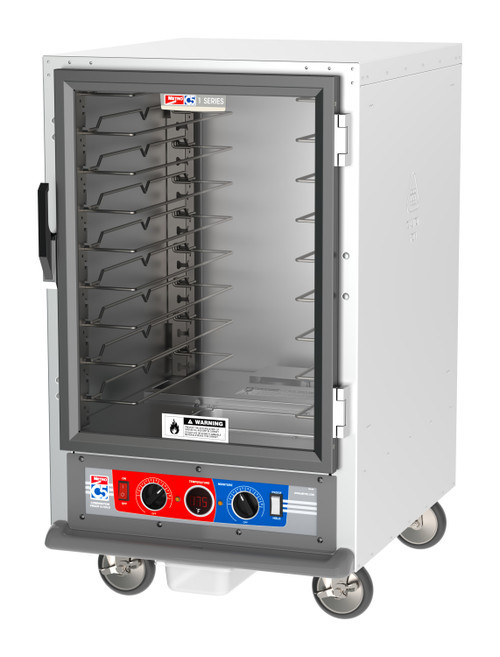 Metro C515-CFC-U C5 1 Series Half-Size Non-Insulated Heated Holding & Proofing Cabinet with Universal Wire Slides - 120V