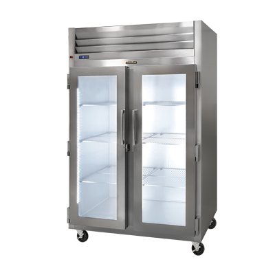 Traulsen G21000 Dealer's Choice Display Refrigerator Two-Section 46.51 cu. ft