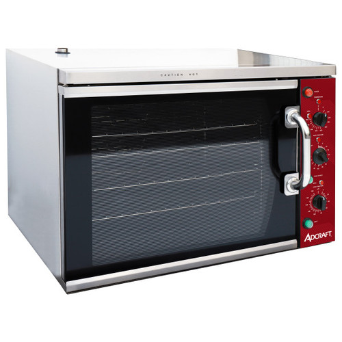 Admiral Craft COH3100WPROS 31.78" W Stainless Steel Electric 4 Half Size Sheet Pans Convection Oven - 240 Volts
