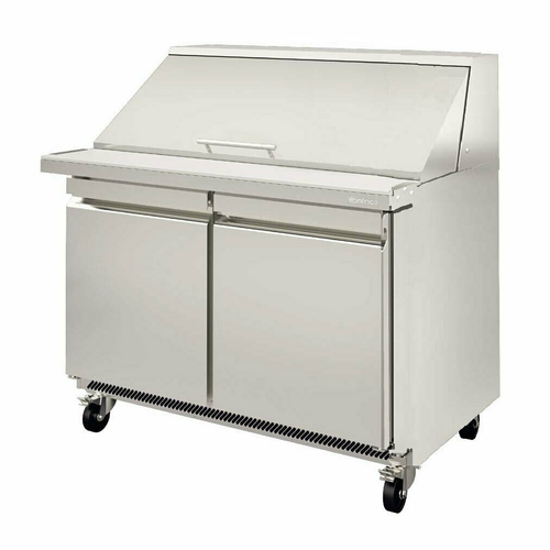 Infrico USA IRT-UC60PMT 60.38" W Two-Section Two Door Sandwich/Salad Prep Table