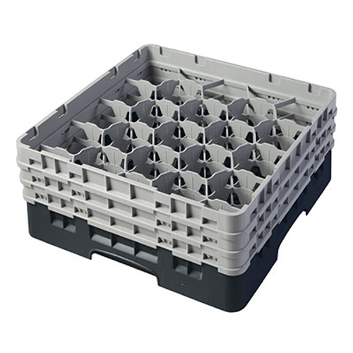 Cambro 20S638110 Camrack Glass Rack With (3) Soft Gray Extenders