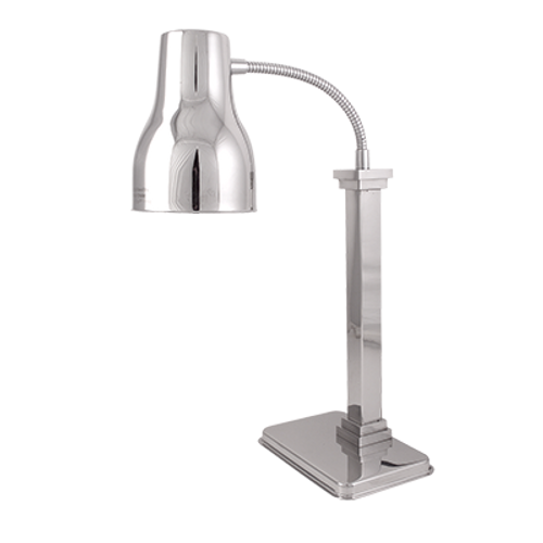 Spring USA 2791-6E Stainless Steel Single Heat Lamp with 1 Bulb - 110-120 Volts, 250 Watts