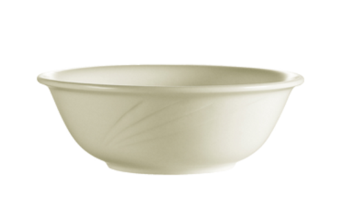 CAC China GAD-82 9" Dia. 60 Oz. Bone White Porcelain Round Garden State Nappie Bowl (1 Dozen)