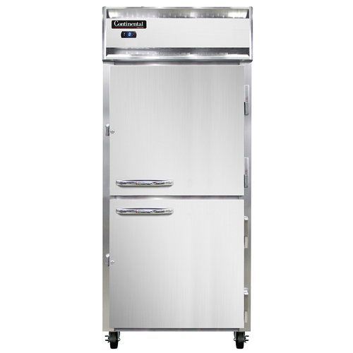 Continental Refrigerator 1FXS-SA-HD 36.25" W One-Section Solid Door Reach-In Extra-Wide Freezer - 115 Volts