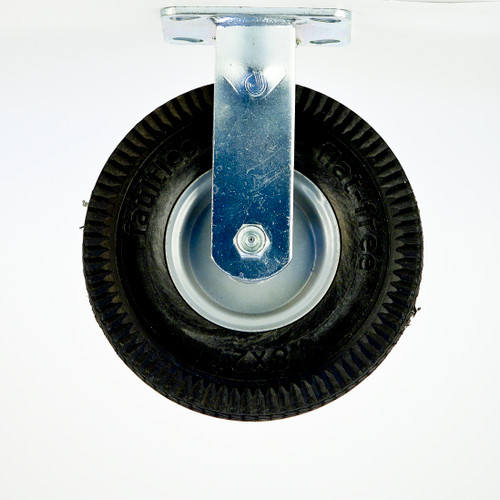 New Age C548 8" Dia Rigid Plate Caster