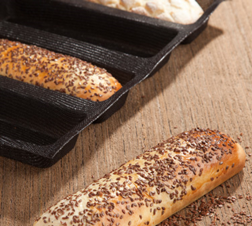 Matfer Bourgeat 337102 23.75" x 1.5" Silicone SilForm Sandwich Mold