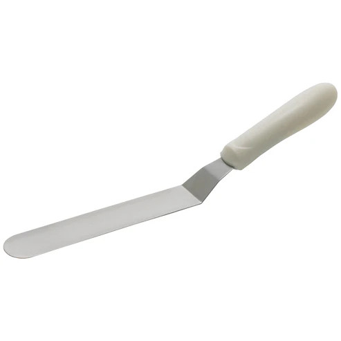 Winco TWPO-7 6.5" Stainless Steel Offset Spatula