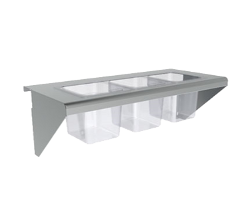 Vulcan CONRAIL-36 36" W Stainless Steel Condiment Rail