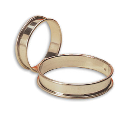 Matfer Bourgeat 371611 6.25" ID x 0.75"H Stainless Steel Round Tart Ring