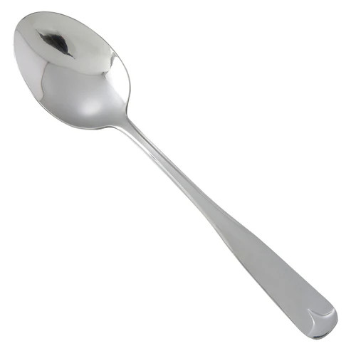 Winco 0010-03 7-3/4" 18/0 Stainless Steel Dinner Spoon (Contains 1 Dozen)