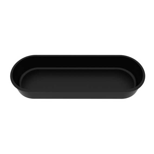 Matfer Bourgeat 345120 ExoGlasStartlet Mold 5-1/8" x 1-1/2" x 3/4" Oval Stackable - 1 Pack