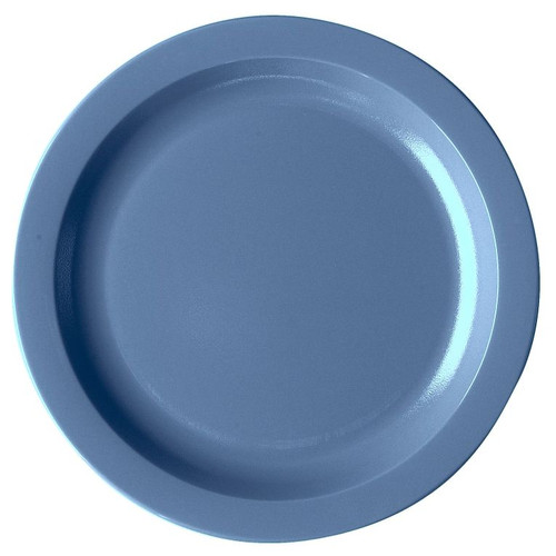Cambro 10CWNR401
 10"
 PolyCarbonate
 Blue
 Round
 Camwear Plate - 48/Case