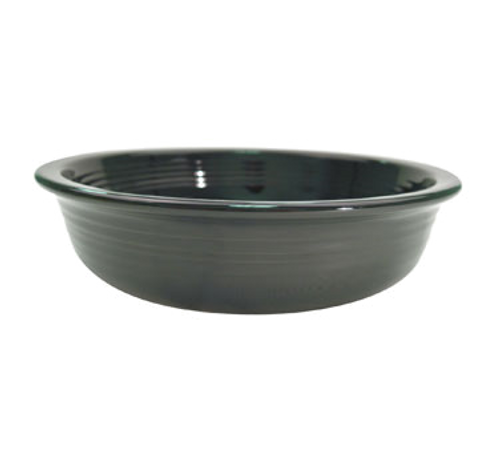 CAC China TG-B7-BLK 7.25" Dia. 20 Oz. Black Porcelain Round Tango Nappie (2 Dozen Per Case)