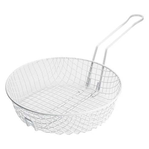 Winco MSBW-12 12" dia. x 3"H Breading Basket (Contains 1 Dozen)