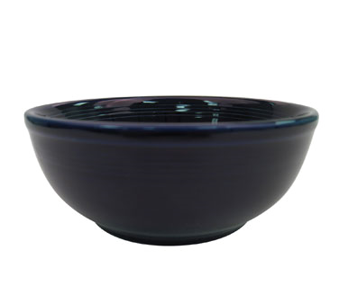 CAC China TG-15-CBU 12.5 Oz. Cobalt Blue Porcelain Round Tango Salad Bowl (3 Dozen Per Case)