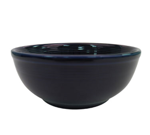CAC China TG-15-CBU 12.5 Oz. Cobalt Blue Porcelain Round Tango Salad Bowl (3 Dozen Per Case)