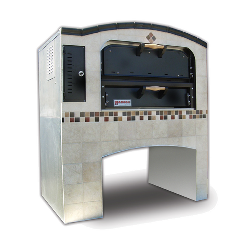 Marsal MB-236-NG Natural Gas Deck Type Slice Series Pizza Oven - 50,000 BTU