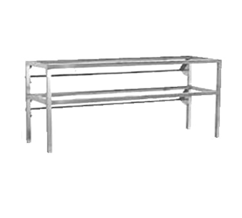 Randell RAN DGS48 6" x 48" Double-Tier Overshelf