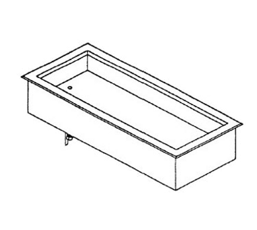 Piper Products 3-CIDI Drop-In Cold Food Unit