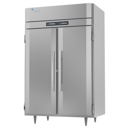 Victory RFSA-2D-S1-HC 58.38" W Two-Section Two Door Reach-In UltraSpec Series Refrigerator/Freezer Featuring Secure-Temp Technology