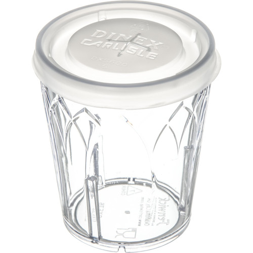 Dinex DX5600ST8714 0.91 oz. Fenwick Disposable Lid