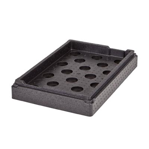 Cambro EPPCTS110 Black Expanded Polypropylene Foam Cam GoBox Chiller Insert