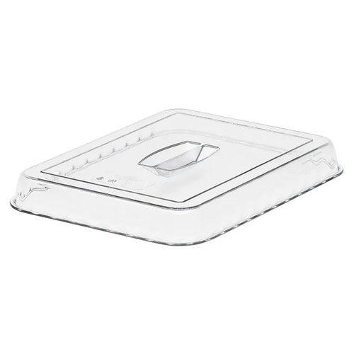 Cambro DCC10135 12-1/4"W Clear Rectangle Plastic Deli Crock Cover - 6/Case
