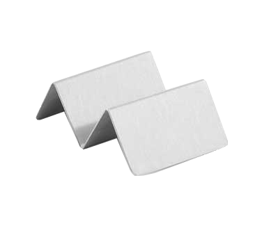 American Metalcraft MTSH1 2" L x 2" W x 1" H Stainless Steel Mini Taco Holder