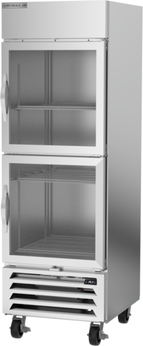 Beverage Air HBR23HC-1-HG 27.25" W One-Section Glass Door Reach-In Horizon Series Refrigerator