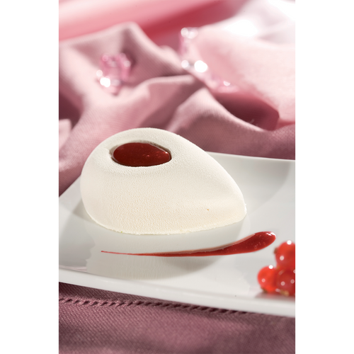 Matfer Bourgeat 336190 Flexipan Eggs Mold 25 Per Sheet 3-1/5 Oz. Cap. 3-3/4"L x 2-1/3"W x 1-1/5"H Food Grade Silicone