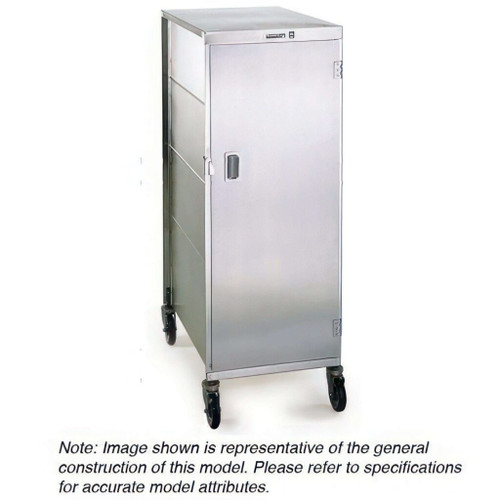 Lakeside 652 23.75" W Stainless Steel Front Door 20 Trays Enclosed Single Compartment Compact Tray Truck