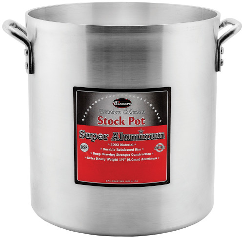 Winco AXHH-24 24 Qt Professional Stock Pot