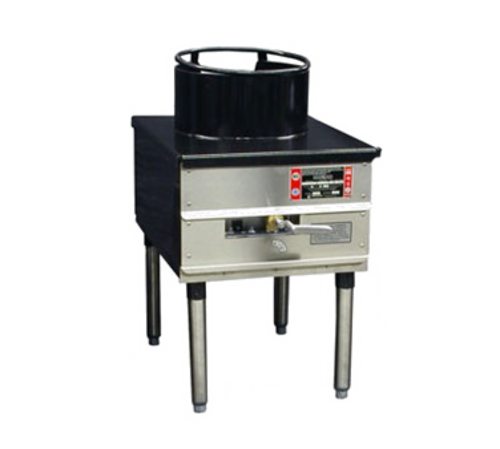 Town SR-24-M-SS-LP 18" W Liquid Propane Wok Range