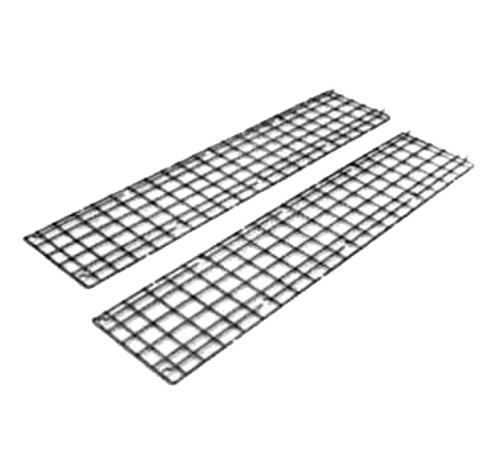 Metro Ep27C Enclosure Panel End Panel 13"W Fits 74"H Post Wire Chrome Plated Finish