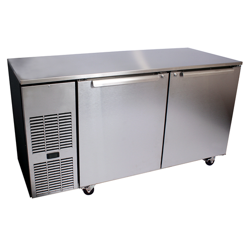 Glastender C1FU108, 108"W Four-Section Undercounter Cooler