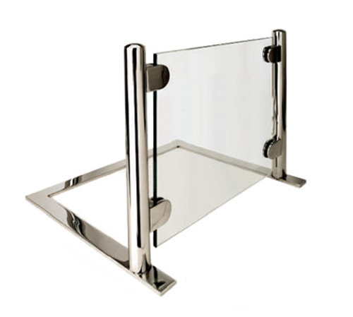 Eastern Tabletop 9660 Chrome Stainless Steel Sneeze Guard